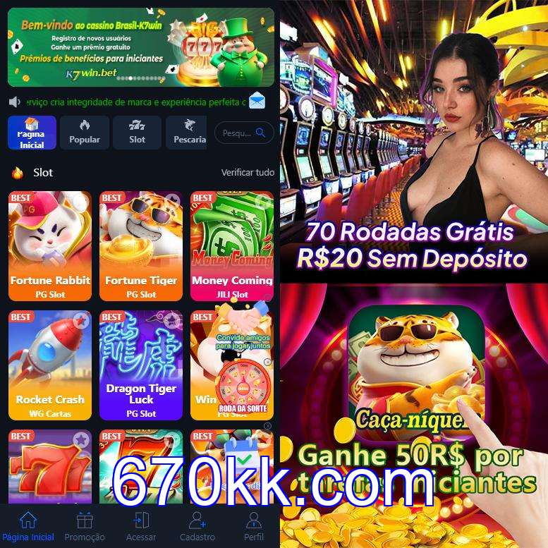 Cadastro no 670kk: Comece com um Bônus de Boas-vindas!